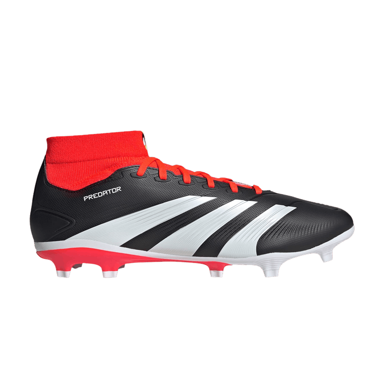 adidas Predator 24 League FG Core Black Cloud White Solar Red