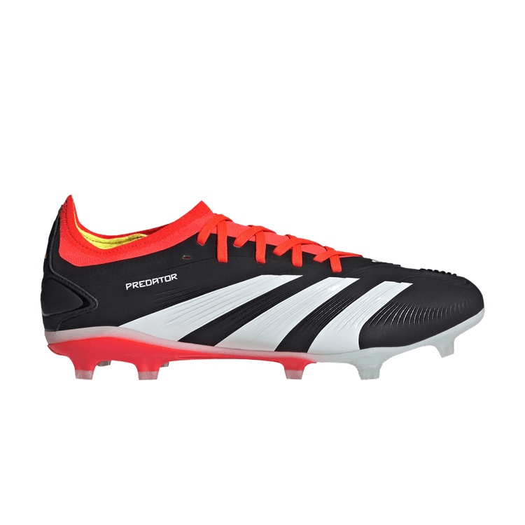 adidas Predator 24 Pro FG Core Black Cloud White Solar Red