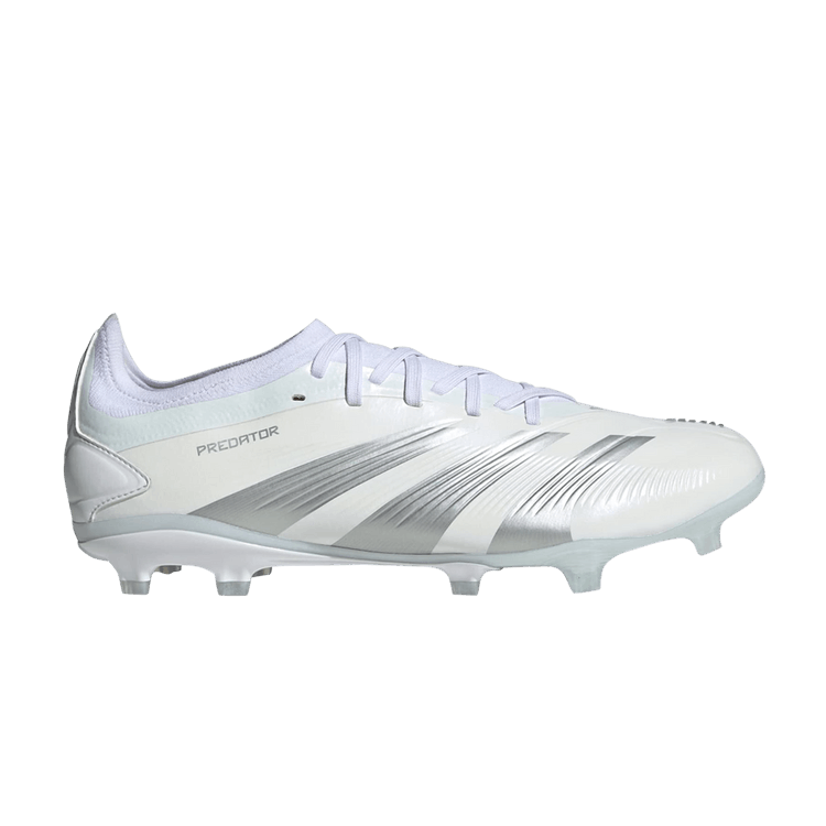 adidas Predator 24 Pro FG Cloud White Silver Metallic