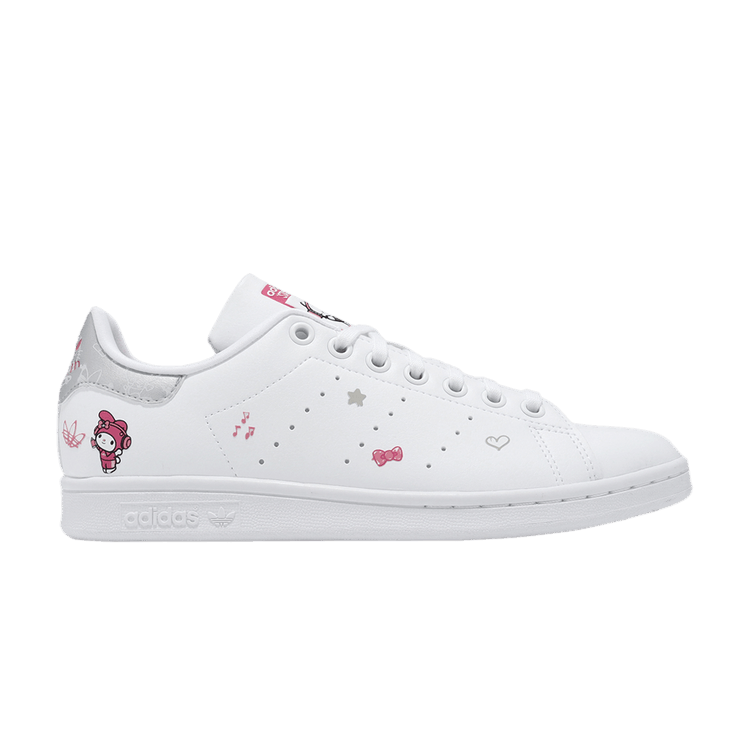 adidas Stan Smith Hello Kitty And Friends Cloud White Core Black Pink Fusion (GS)