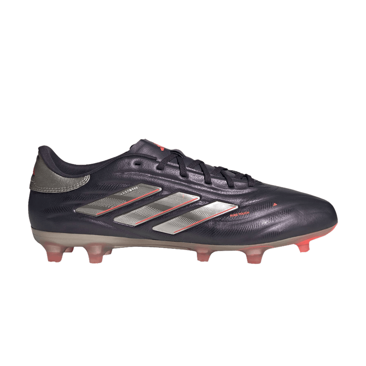 adidas Copa Pure 2 Pro FG Aurora Black Platinum Metallic Turbo