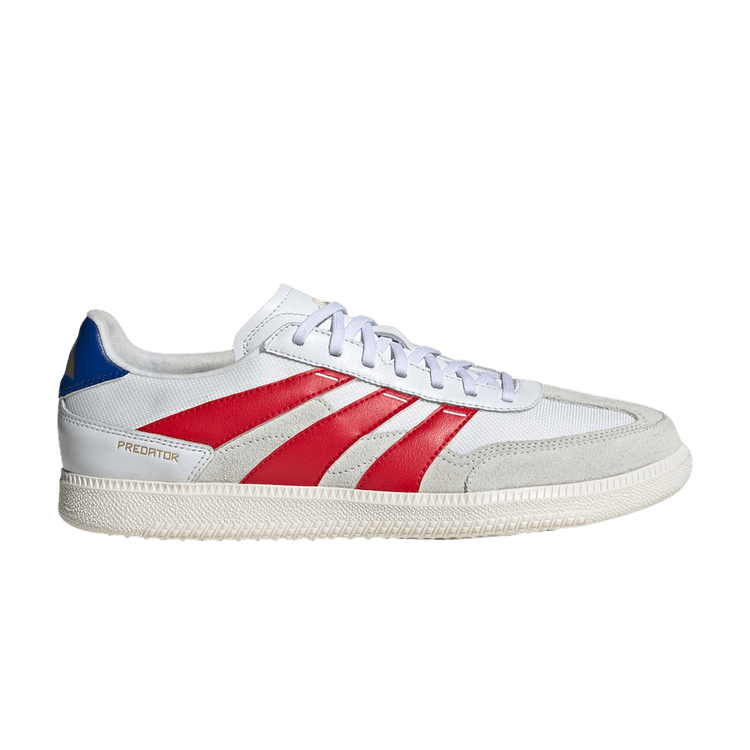 adidas Predator 24 League Low Freestyle Cloud White Better Scarlet Royal Blue