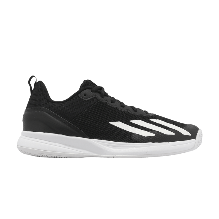 adidas Courtflash Speed Core Black Cloud White Matte Silver