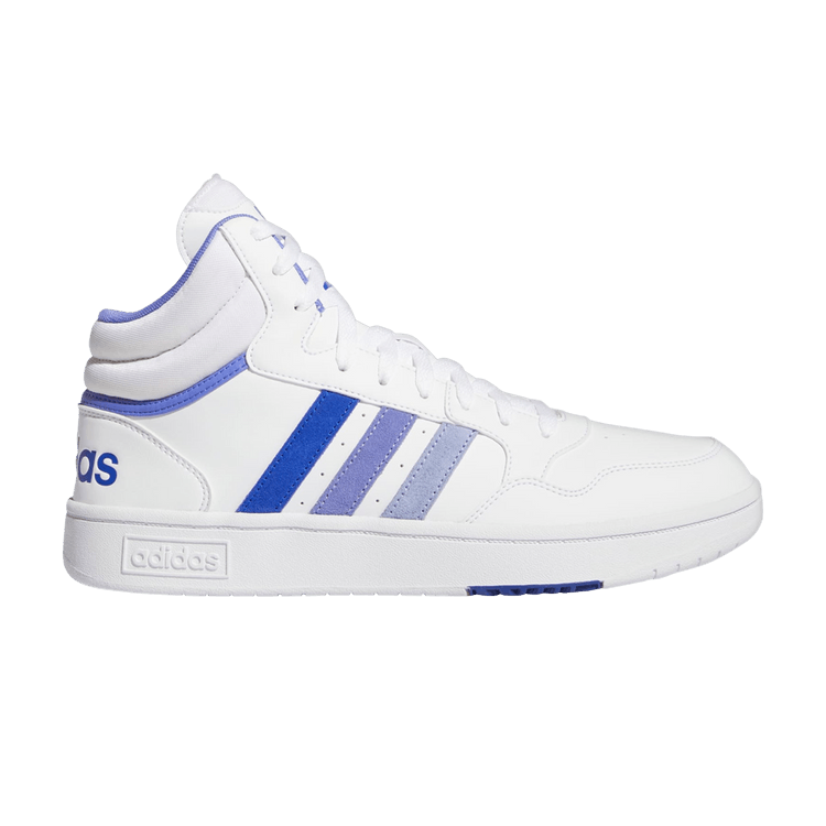adidas Hoops 3.0 Classic Vintage Cloud White Blue Spark Semi Cobalt Blue