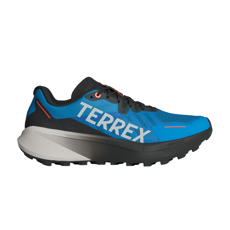 adidas Terrex Agravic 3 Trail Pulse Blue Grey Semi Impact Orange
