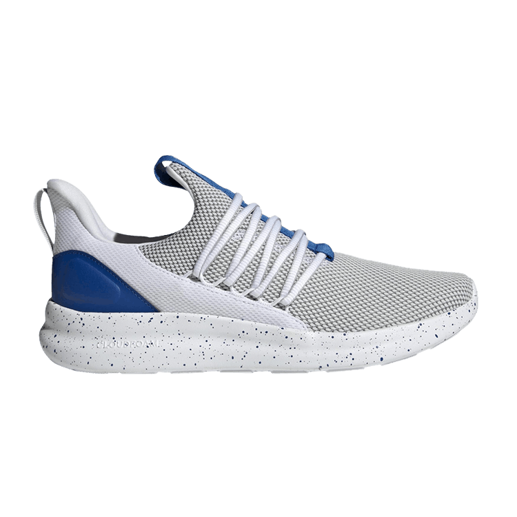 adidas Lite Racer Adapt 7.0 Cloud White Royal Blue Grey Two