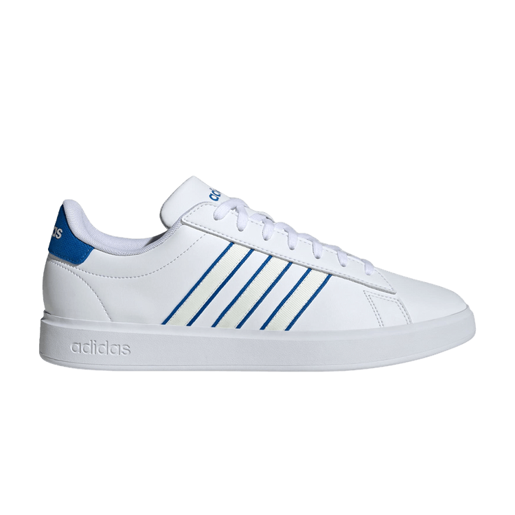 adidas Grand Court 2.0 Cloud White Off White Bright Royal