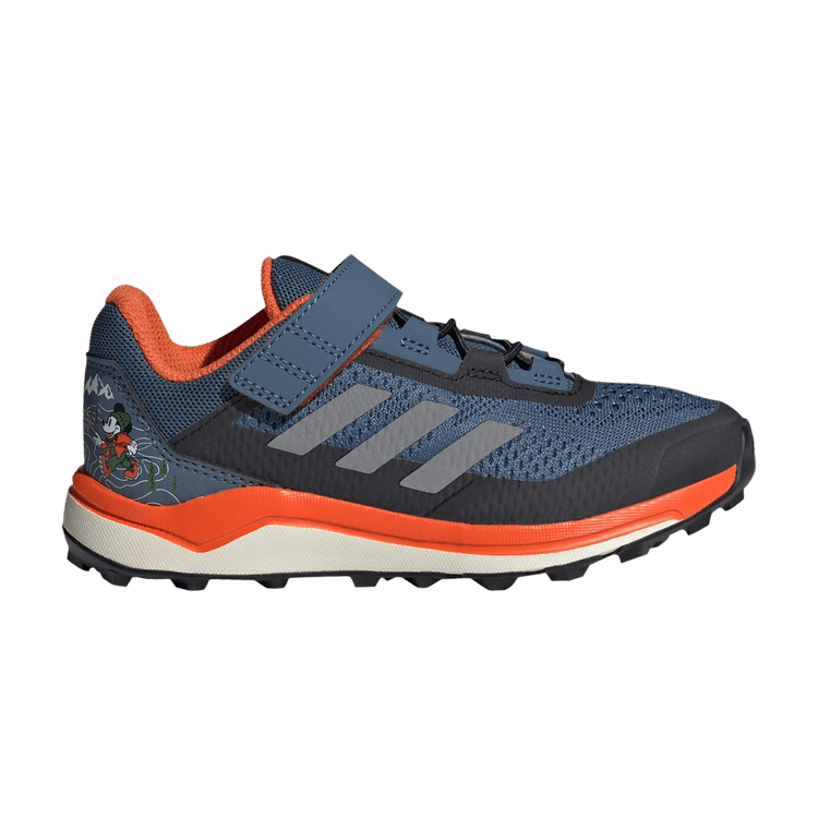 adidas Terrex Agravic Flow Trail Disney Wonder Steel Grey Semi Impact Orange (GS)
