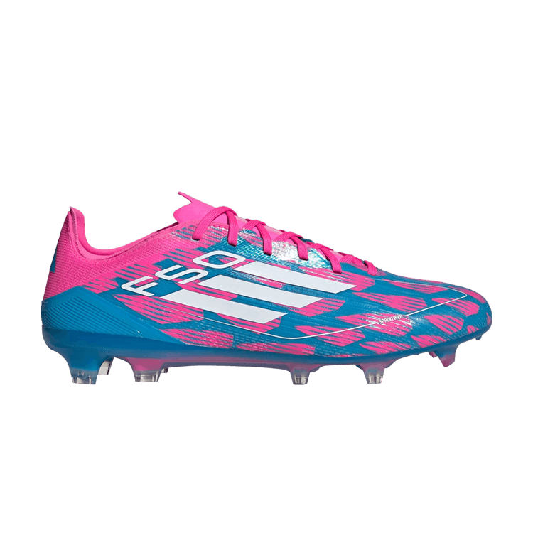 adidas F50 Pro FG Solar Blue Cloud White Solar Pink