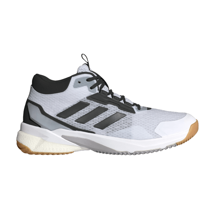 adidas Crazyflight 5 Mid Indoor Cloud White Core Black Grey Two