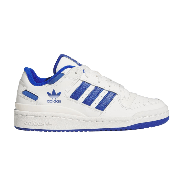 adidas Forum Low CL Core White Royal Blue (GS)