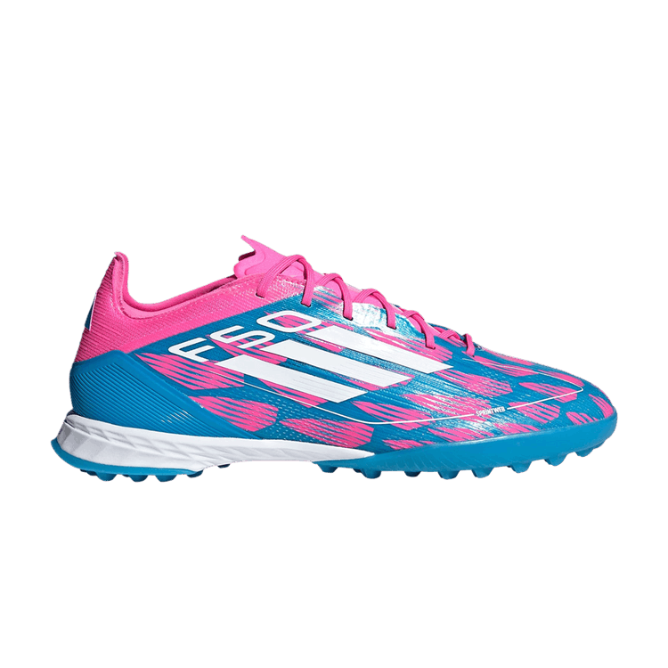 adidas F50 Pro Turf Solar Blue Cloud White Solar Pink