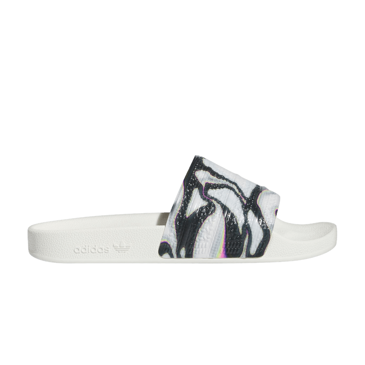 adidas Adilette Slides Pride Cloud White Black Box