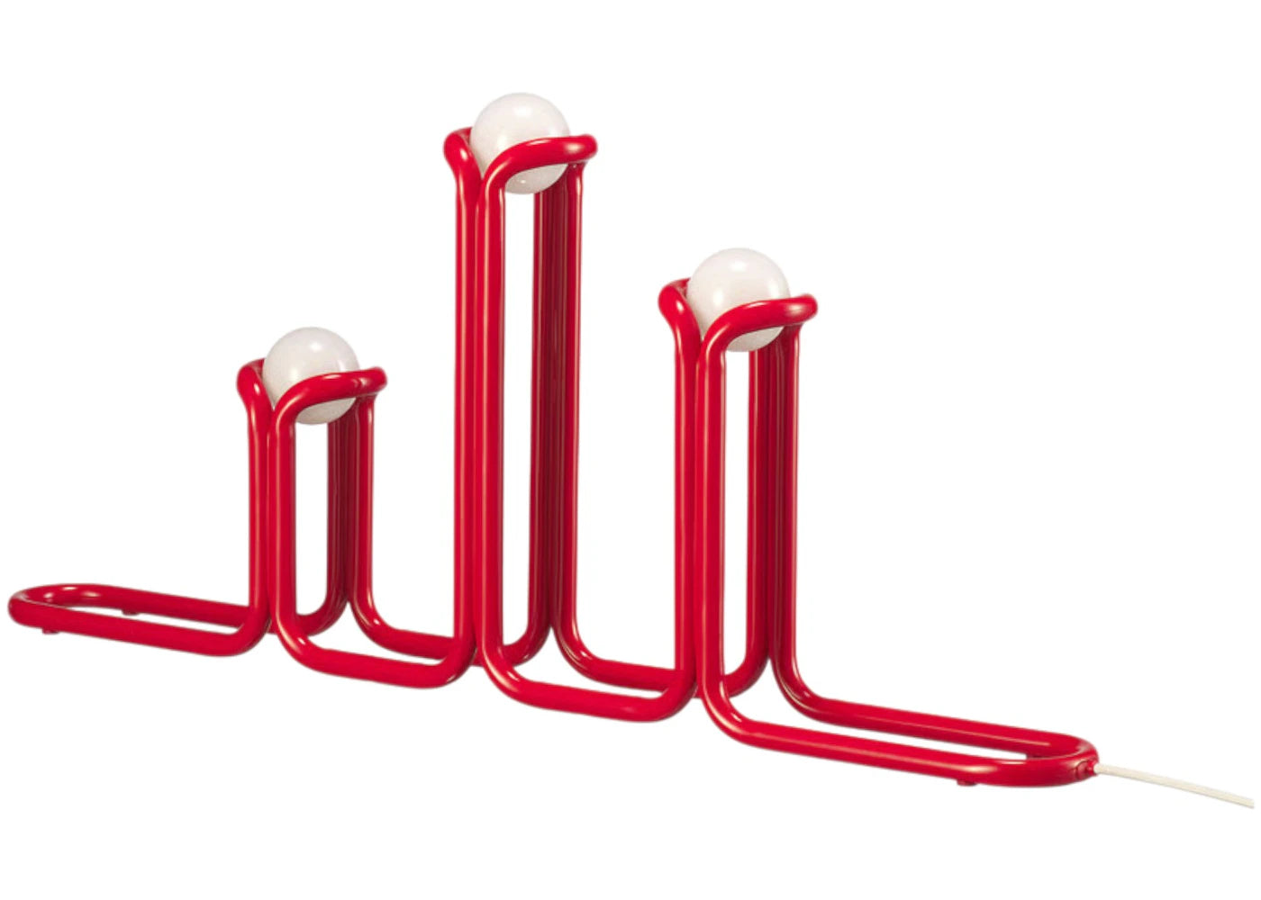 IKEA x Gustaf Westman STRÅLA Led Candelabra (EU Plug) Red