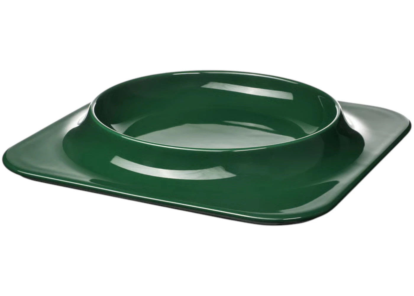IKEA X Gustaf Westman Vinterfint Plate Dark Green