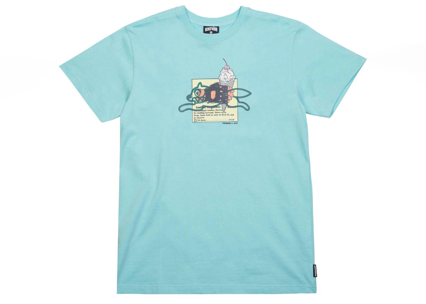 Ice Cream Advertising Tee Blue