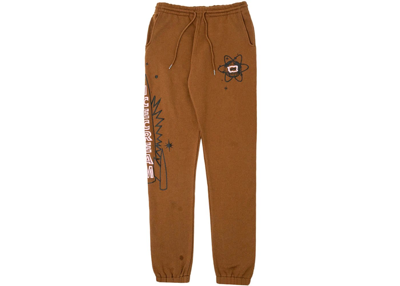 Ice Cream Atomic Sweatpants Brown