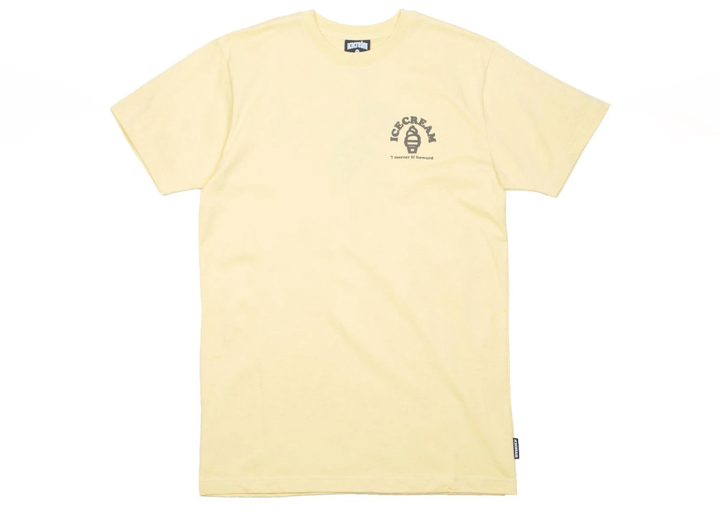 Ice Cream Breyer Tee Yellow