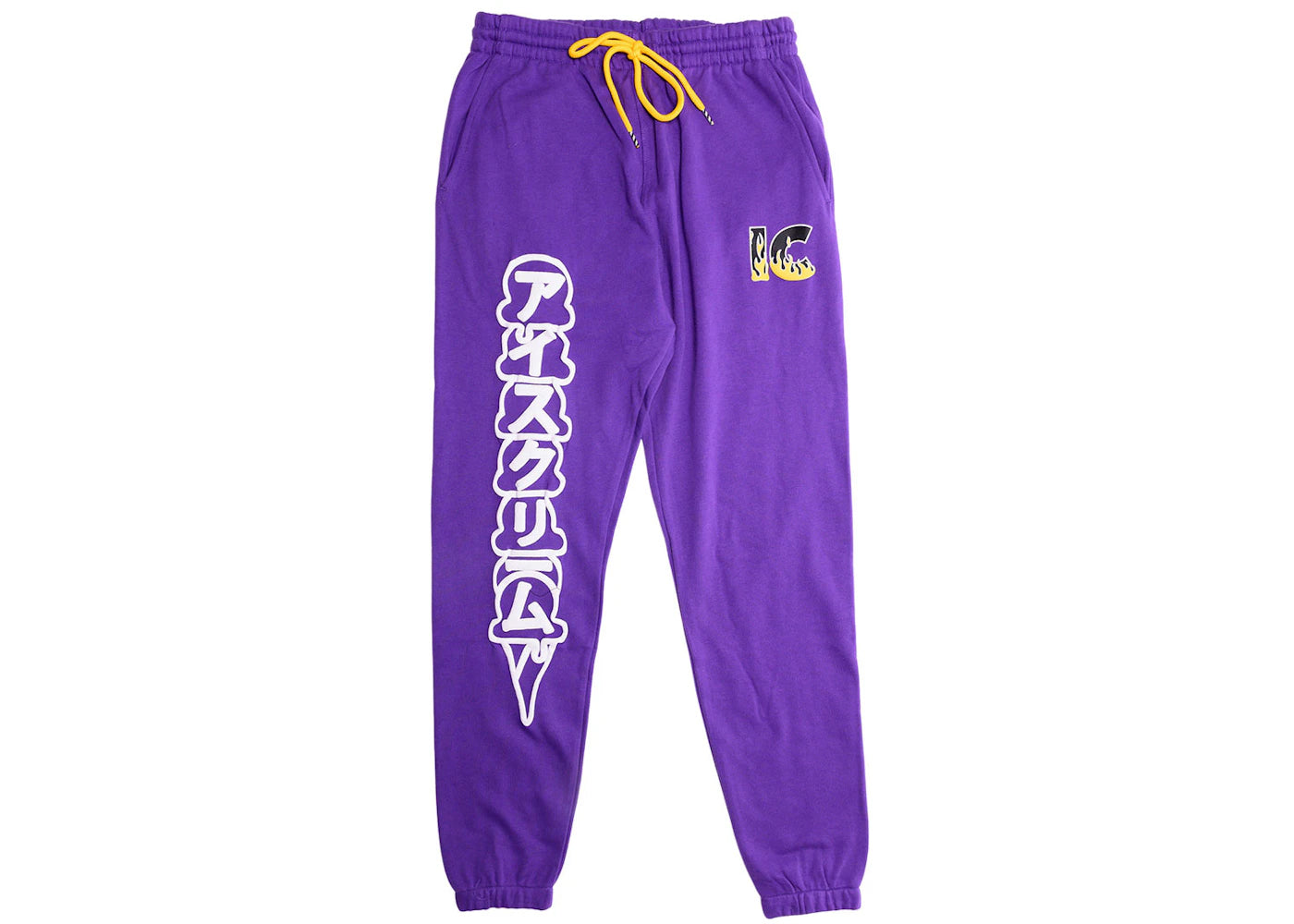 Ice Cream Burner Sweatpants Purple
