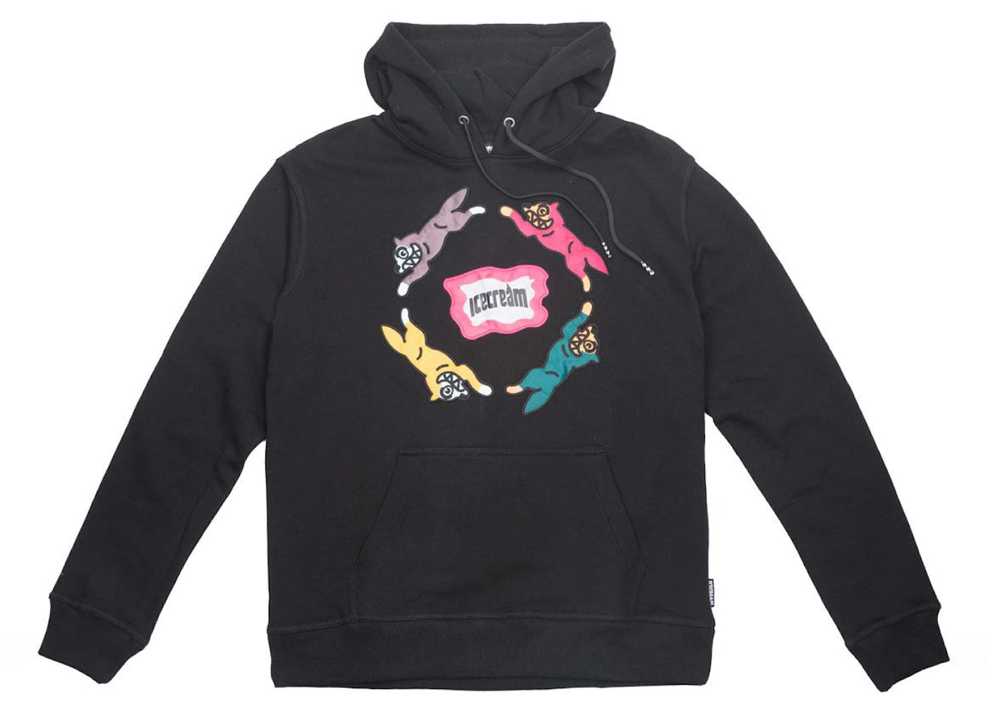 Ice Cream Chase Hoodie Black