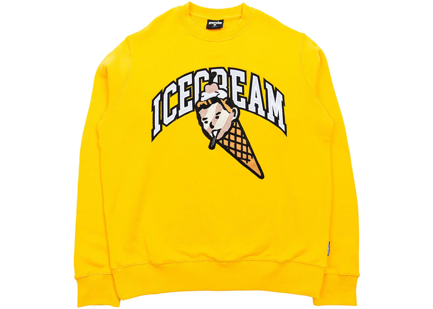 Ice Cream Cherry On Top Crew Sweater Yellow/Solar