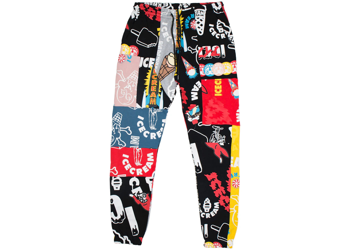Ice Cream Coalition Sweatpants Black/Print