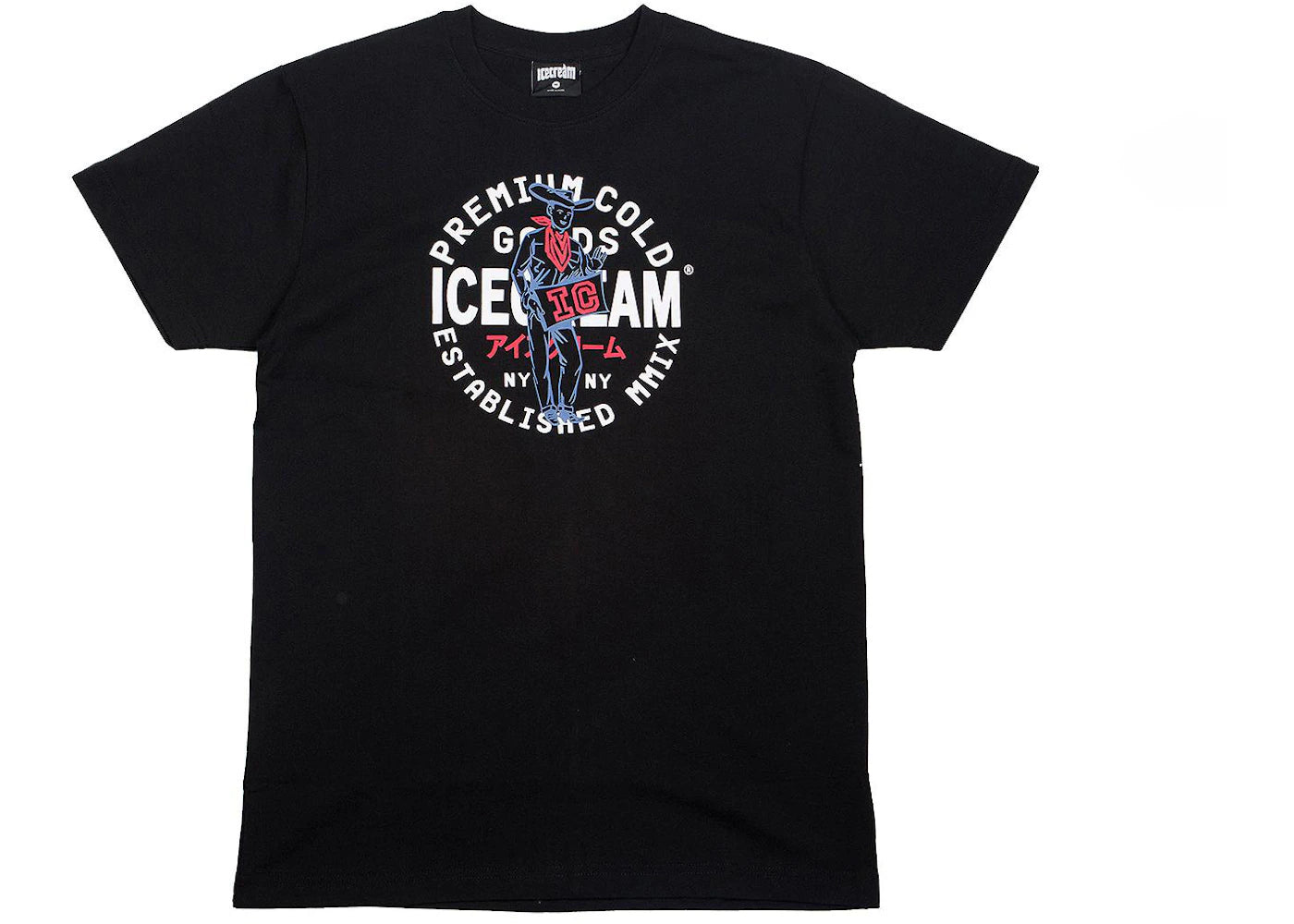 Ice Cream Cold Goods Tee Black