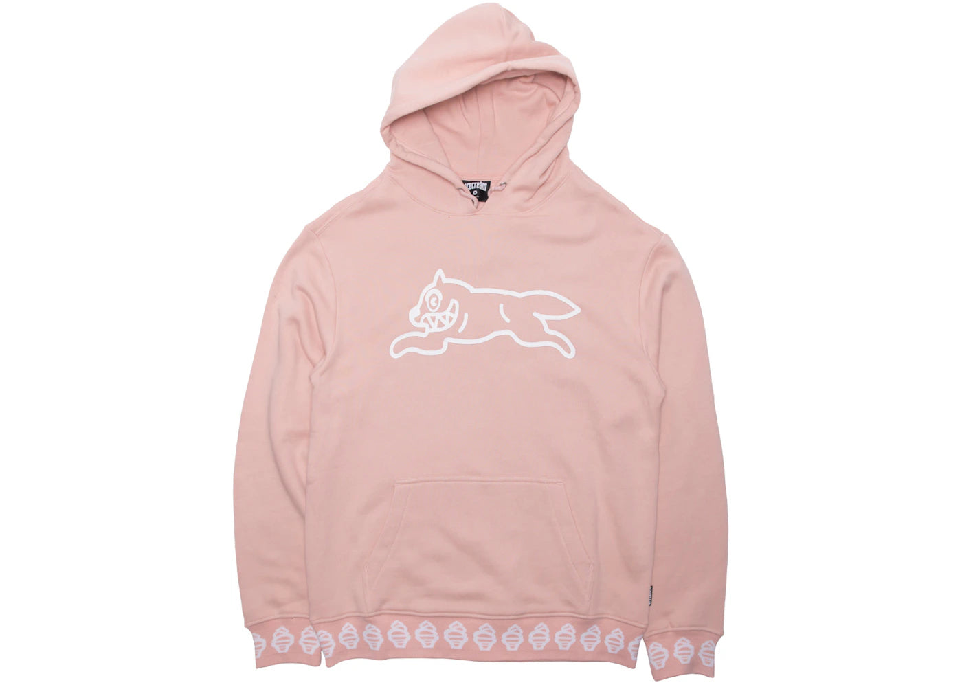 Ice Cream Cones Hoodie Pink/Rose Smoke