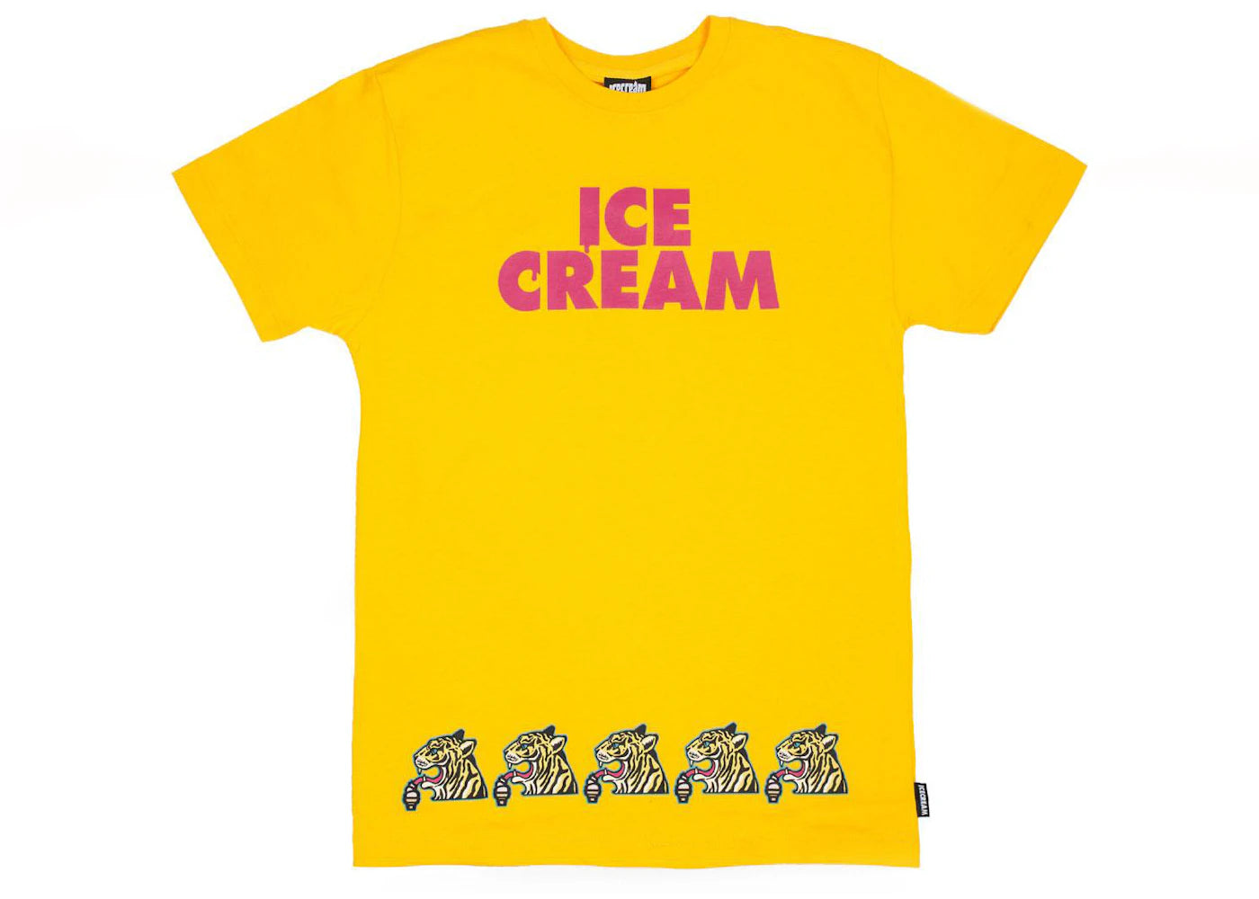 Ice Cream Cream Tee Yellow