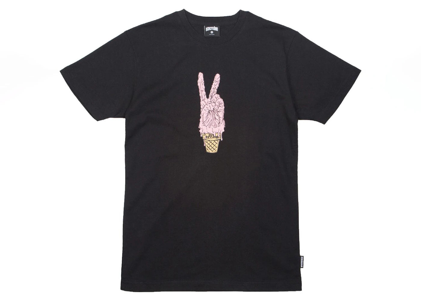 Ice Cream Cup Tee Black
