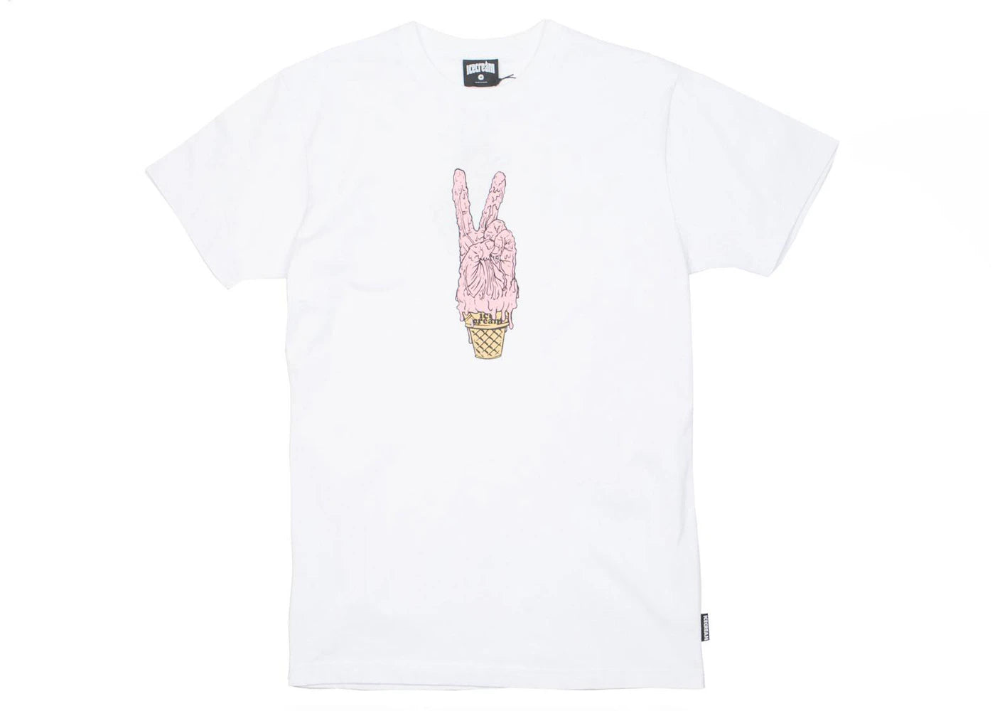 Ice Cream Cup Tee White