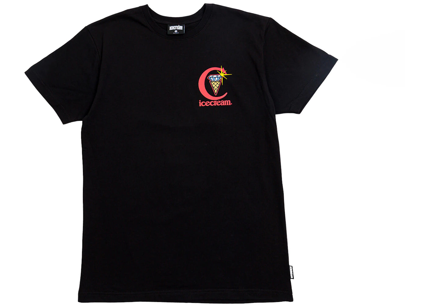 Ice Cream Diamonds Tee Black