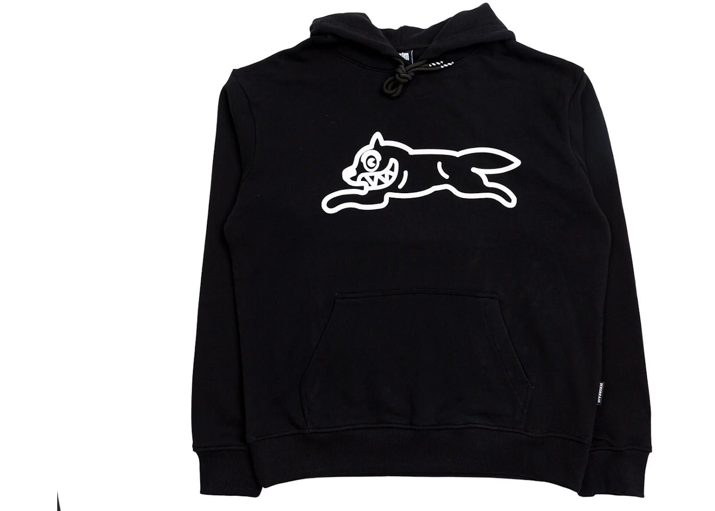 Ice Cream Dog Hoodie Black