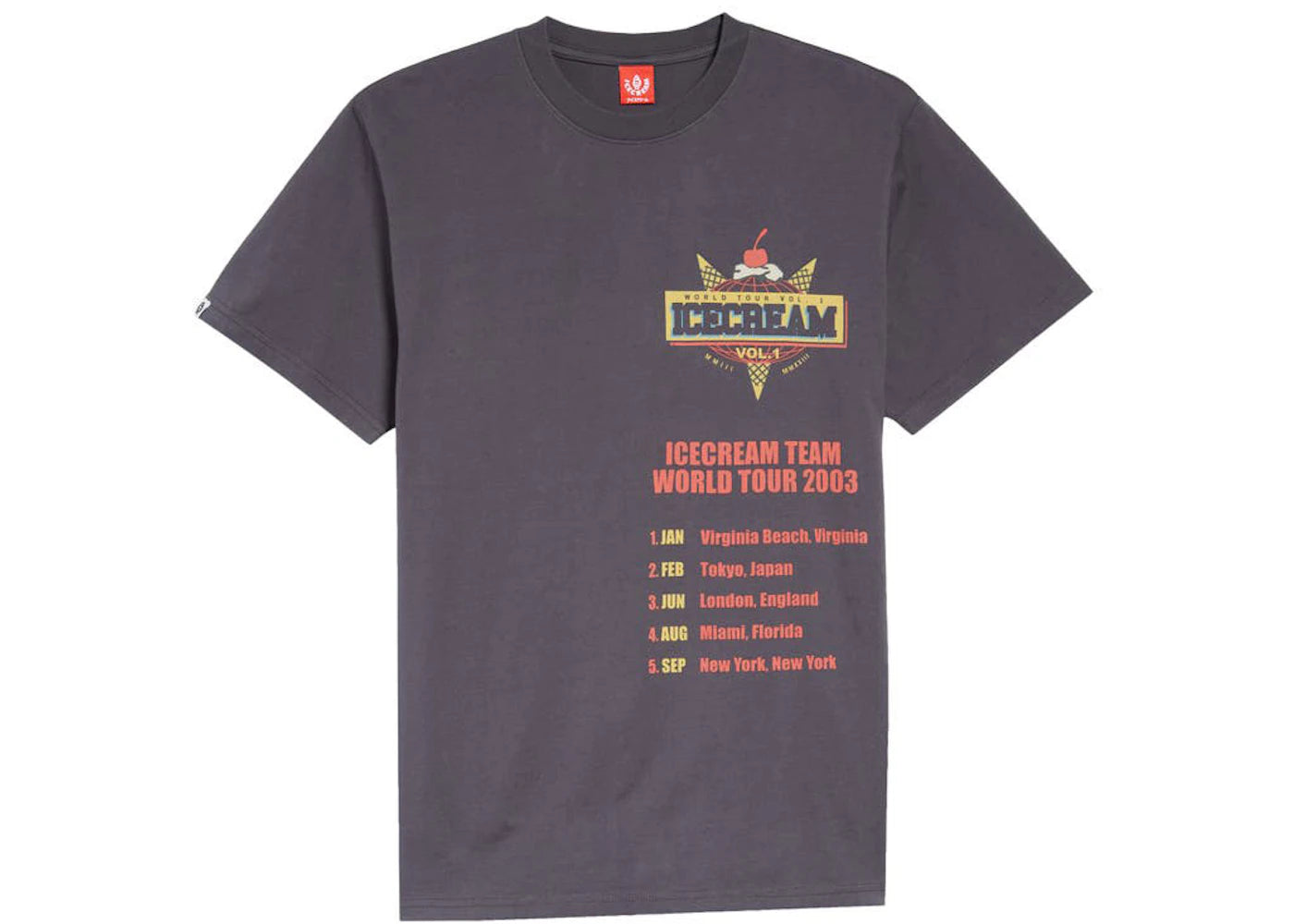 Ice Cream Dream Team Tee Gray