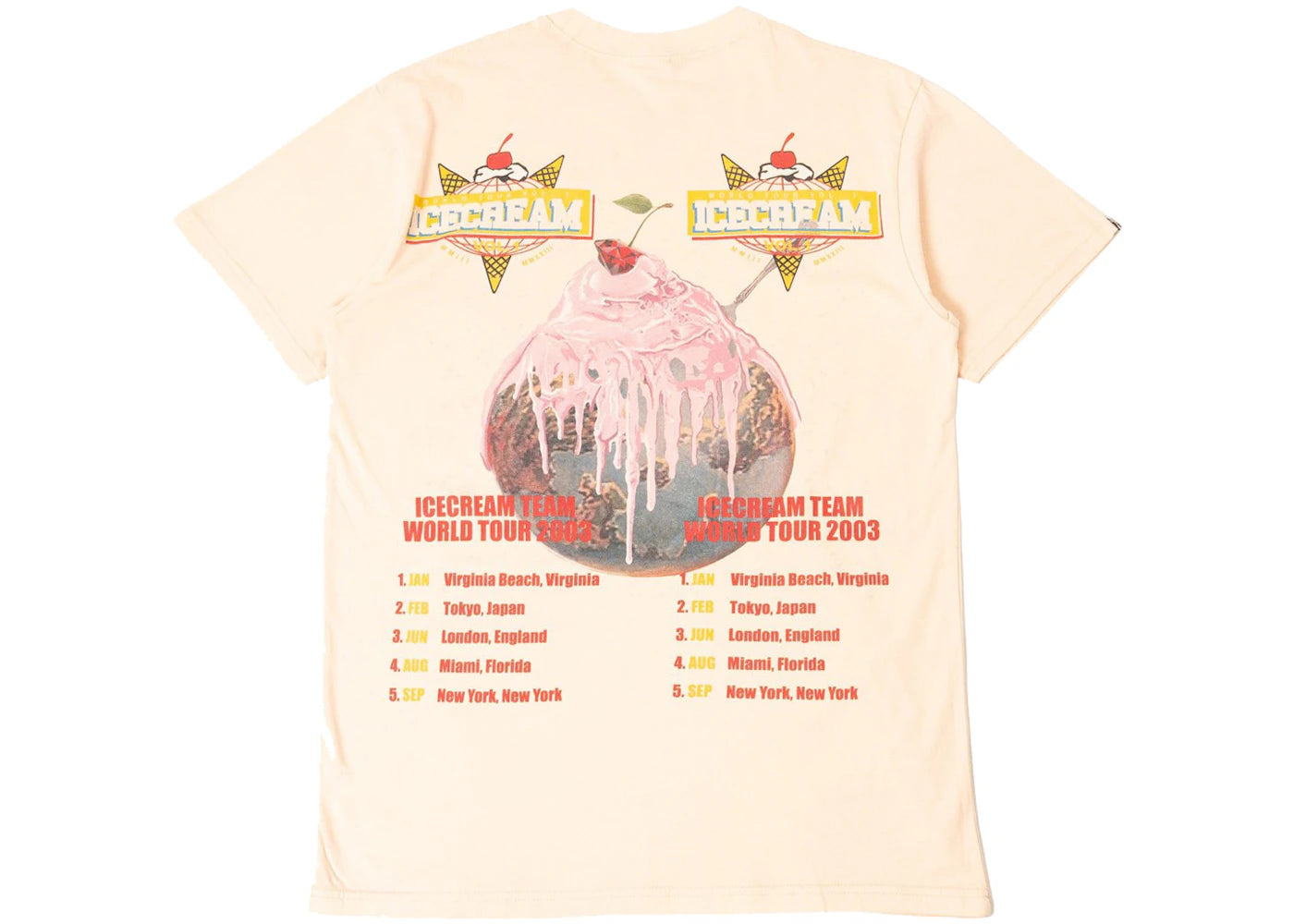 Ice Cream Dream Team Tee White