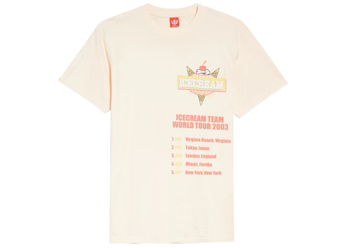 Ice Cream Dream Team Tee White