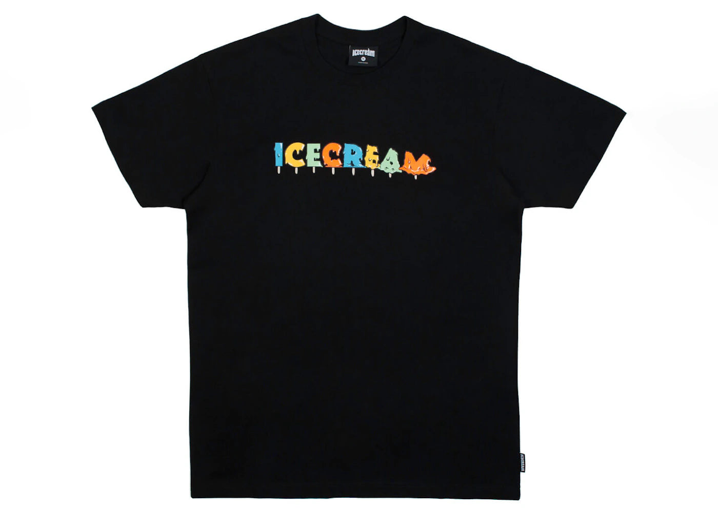 Ice Cream Drip Tee Black