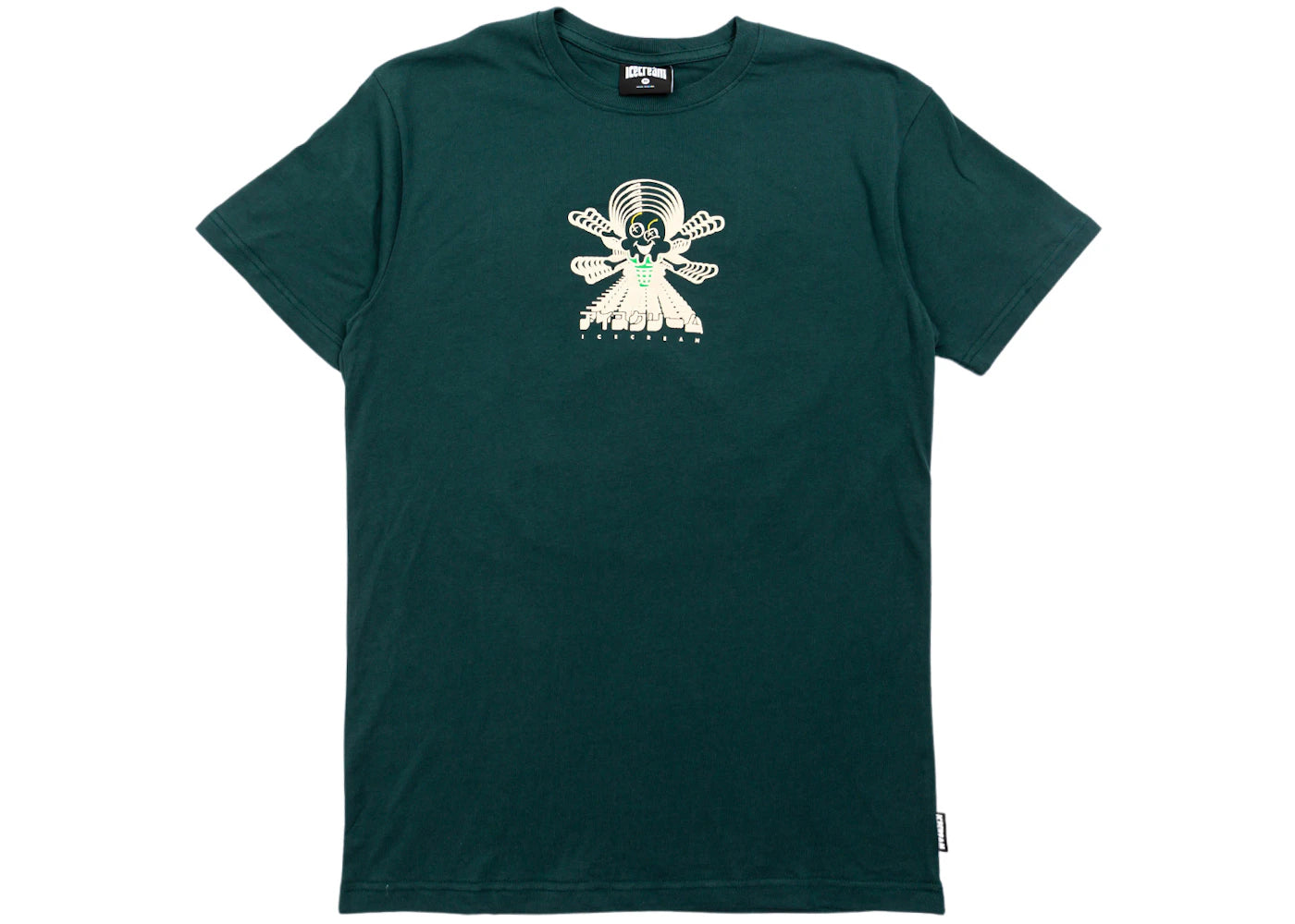 Ice Cream Echo Chamber Tee Green