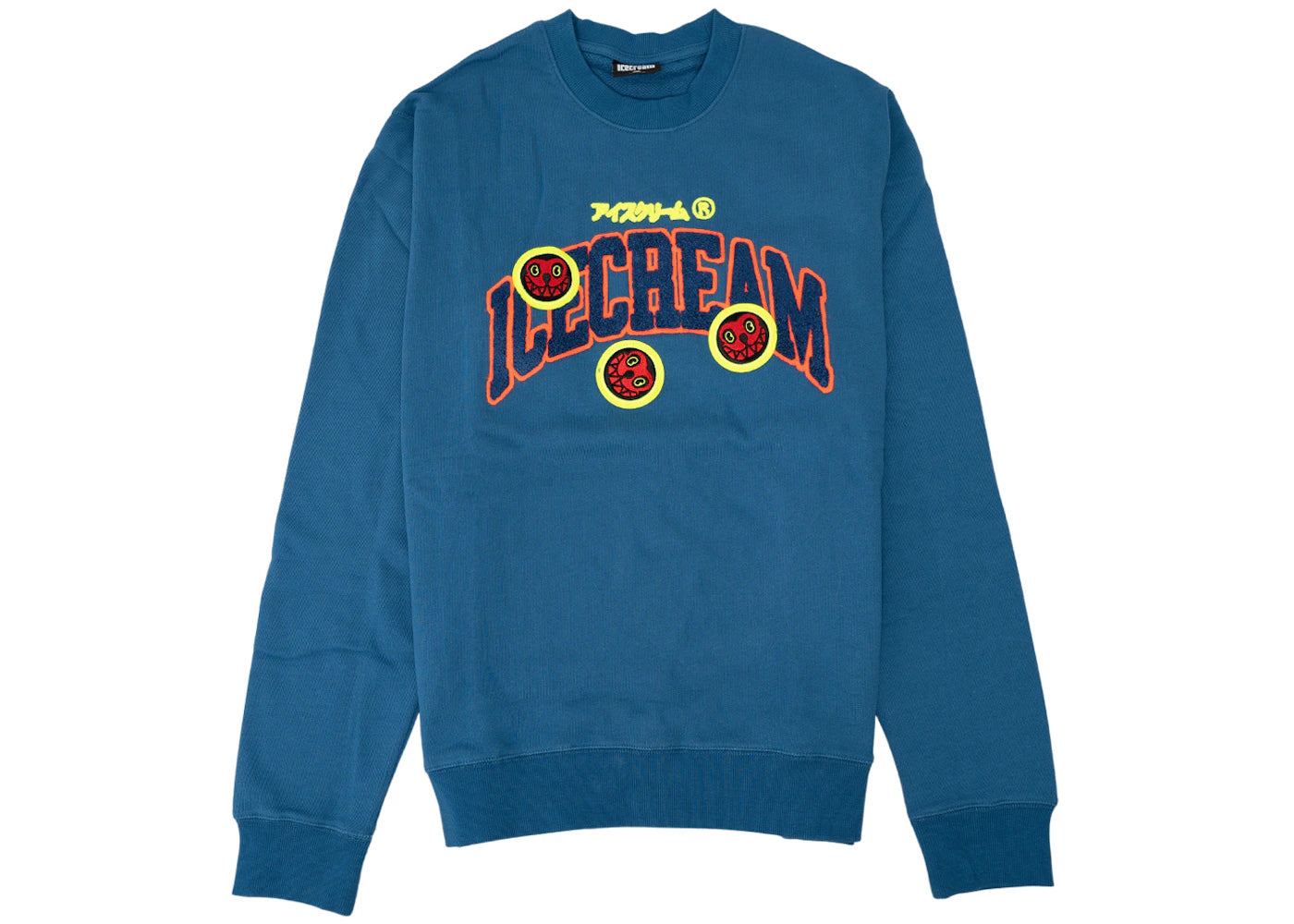 Ice Cream End Game Crew Sweater Blue/Dark Blue