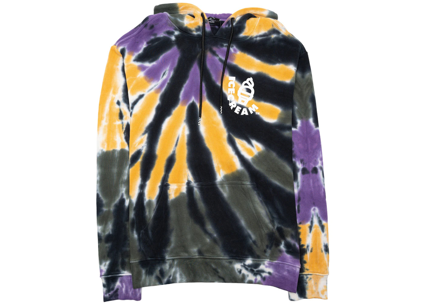Ice Cream Erikson Hoodie Purple/Tie Dye