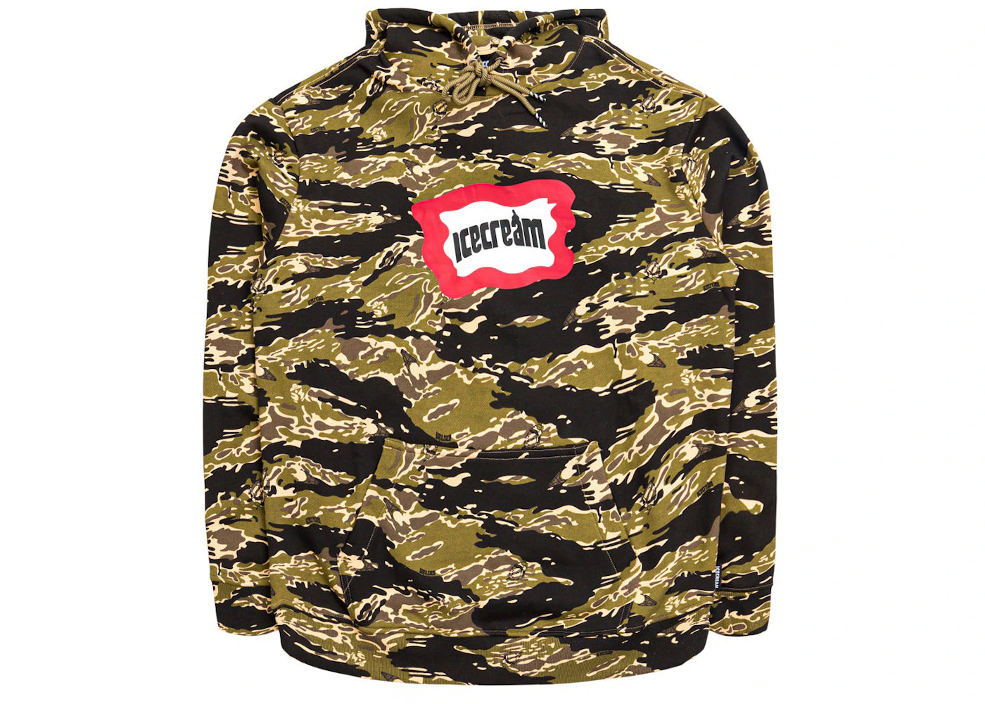 Ice Cream Flag Hoodie Camo