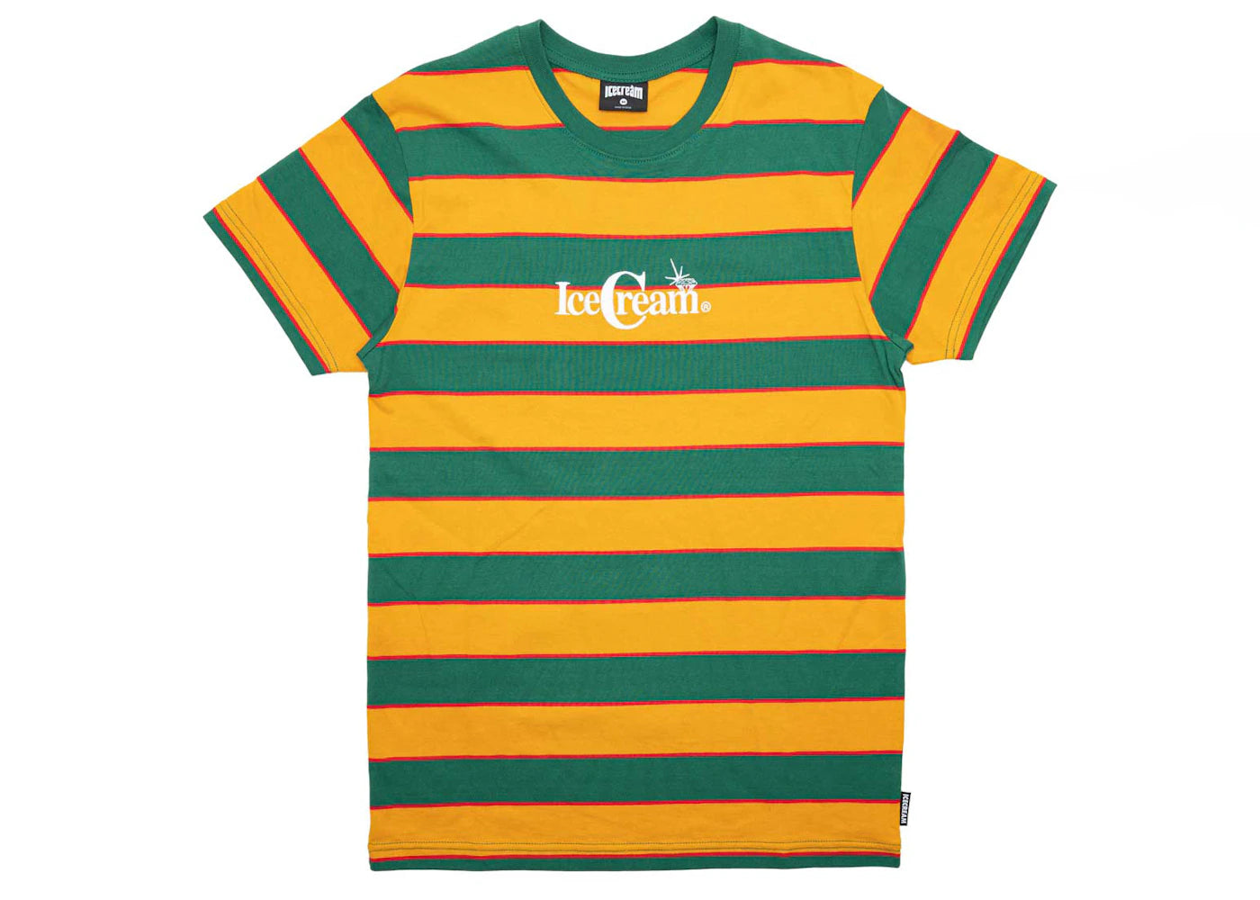 Ice Cream Henderon Knit Tee Green/Yellow