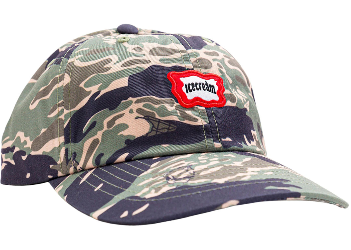 Ice Cream Hidden Dad Cap Brown/Camo