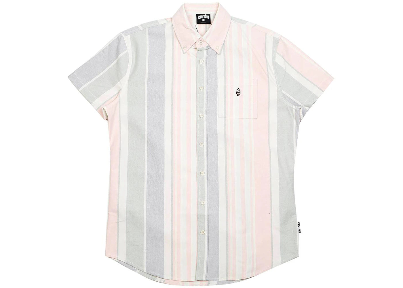 Ice Cream Neopolitan Short Sleeve Woven Shirt Multi
