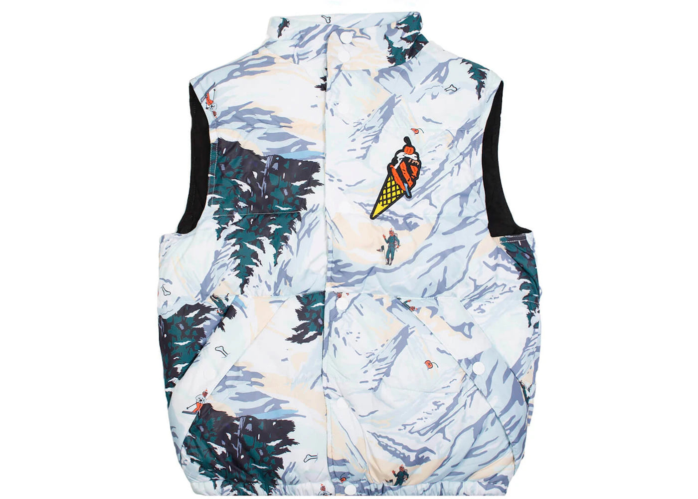 Ice Cream North Star Vest White