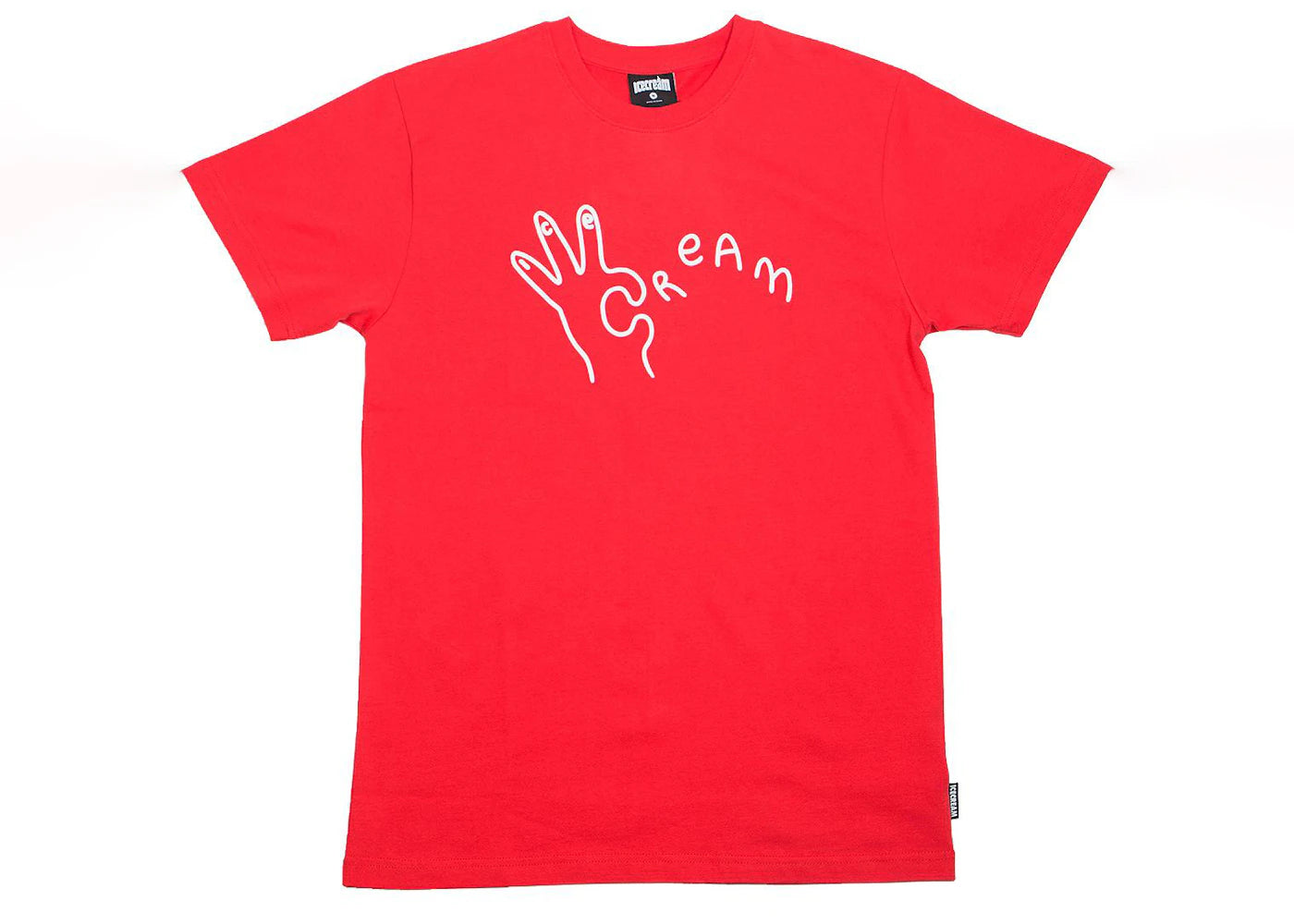 Ice Cream OK Tee Red