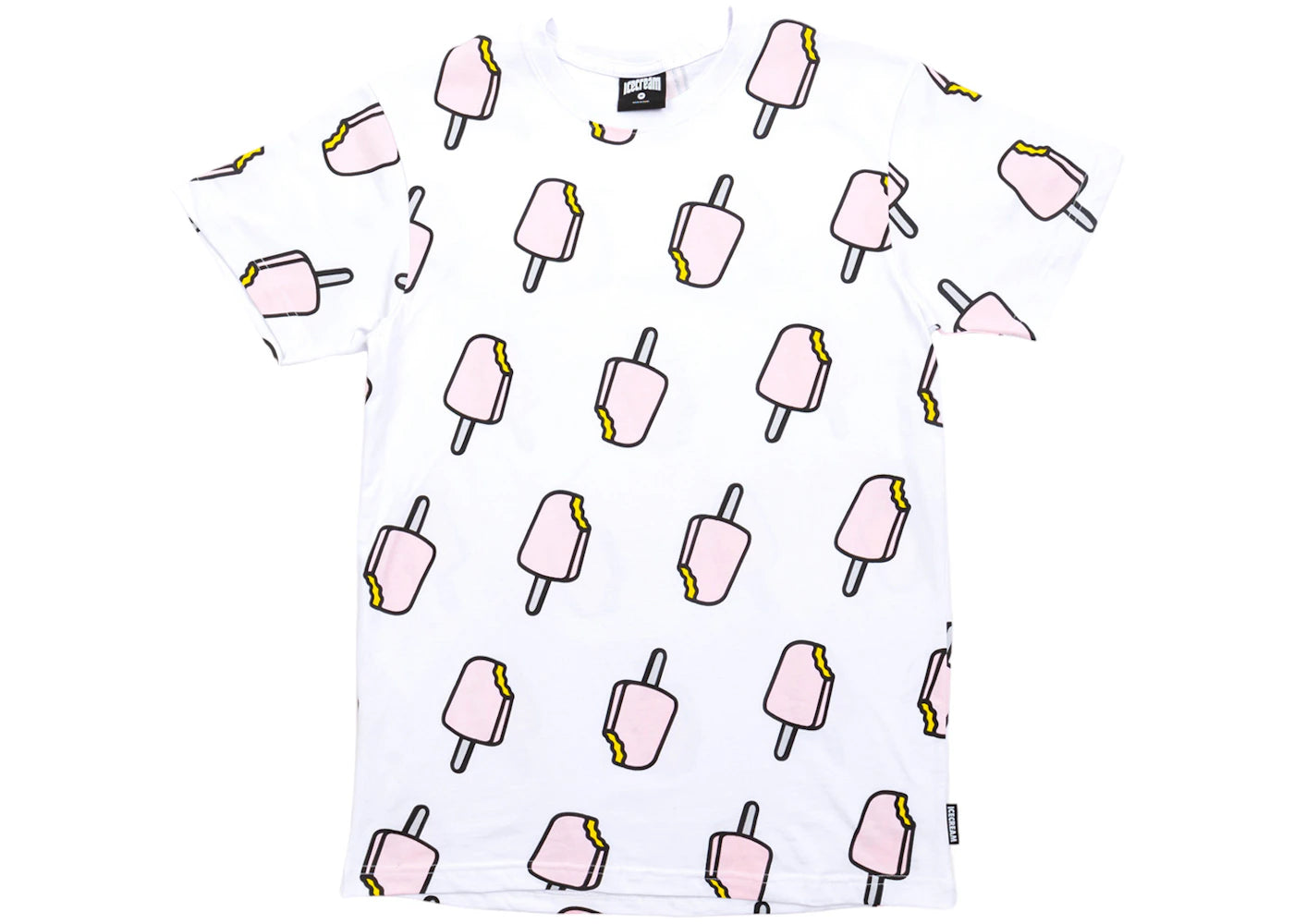 Ice Cream Pop Tee White