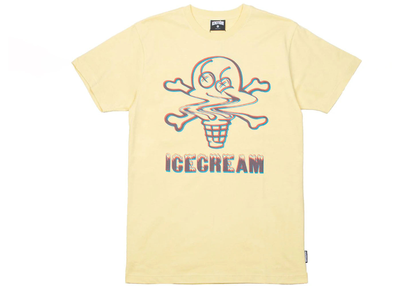 Ice Cream Swirl Tee Yellow