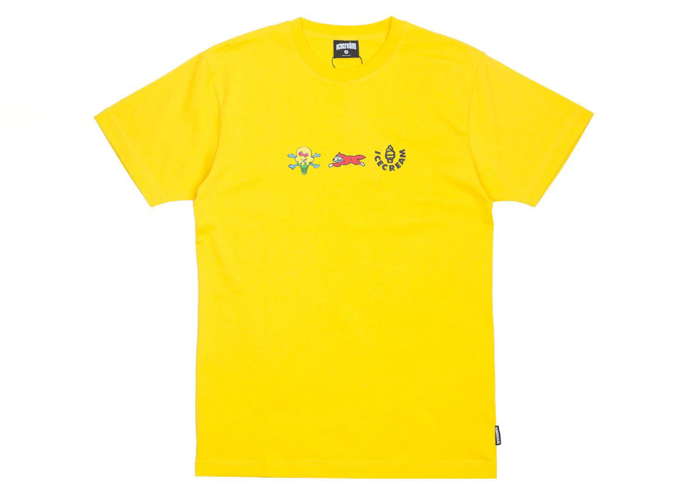 Ice Cream Toffee Tee Yellow