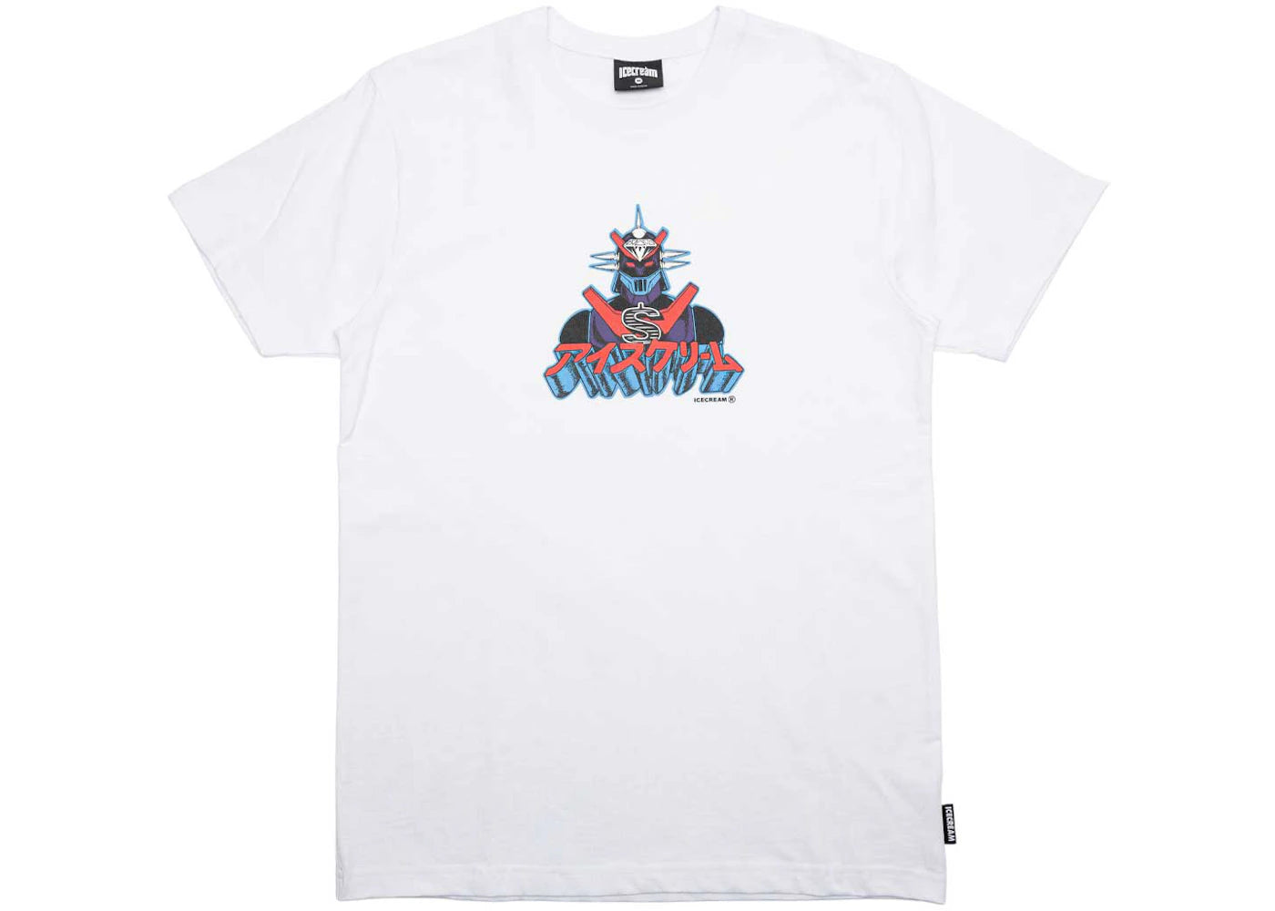 Ice Cream Transform Tee White
